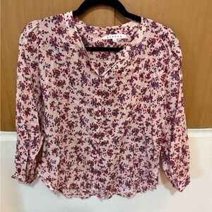 Xirena floral blouse